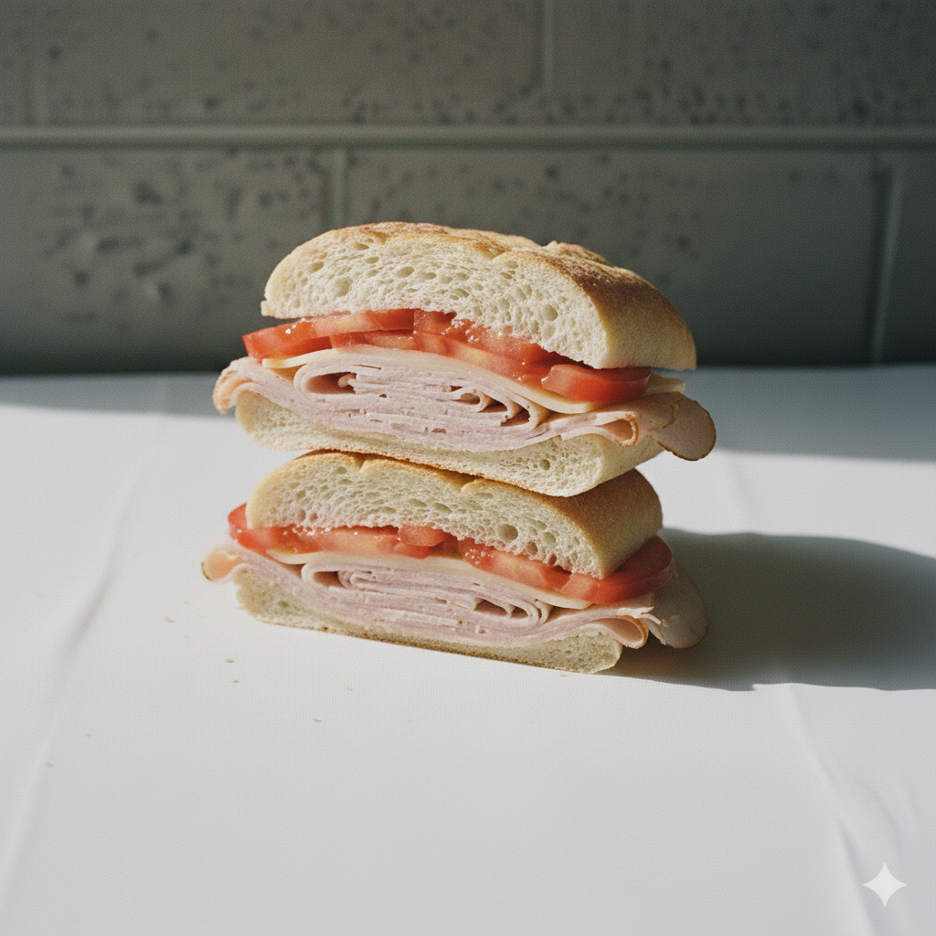 Turkey Provolone Sandwich